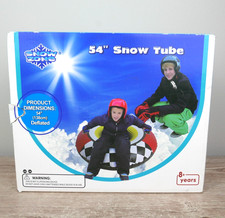 Snow Zone 54" Snow Tube Extreme Winter Gear w/ 2 Freeze-Resistant Handles - New