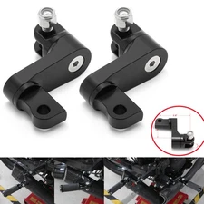 1 Pair Male Mount Foot Peg Extensions for Harley Dyna Fat Bob FXDF FXDB FXDL