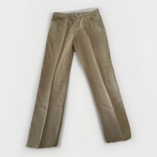 Vintage Levis Big E Black Label Sta-Prest Mens Pants 34x29 Khaki 1970  s