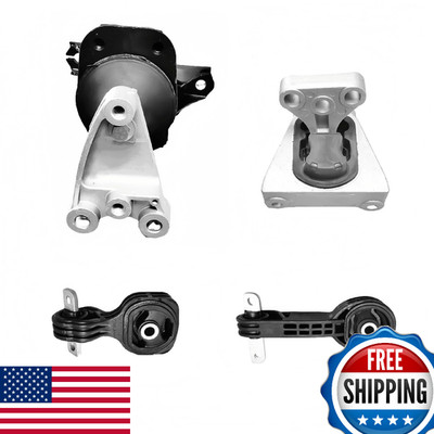 Yllshengyu Engine Motor Transmission Mount Kit Honda Civic 2006-2010 1.8L 4PCS
