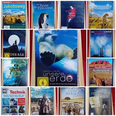 Filme auf DVD aus dem Bereich Dokumentation & Sport Konvolut Auswahl