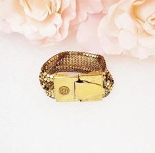 Deco AUBURN University Rare Bracelet Antique Vintage API Alabama Poly War Eagle