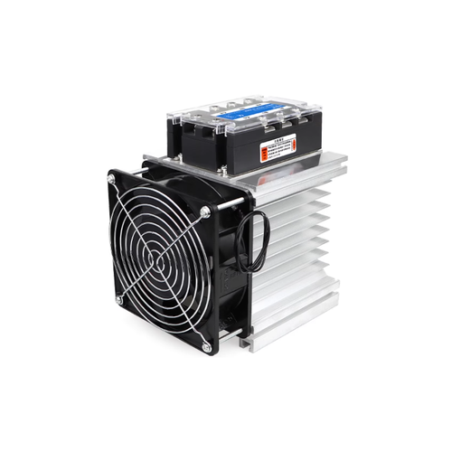 Three Phase Solid State Relay Set Industrial DC Controll AC Complete Module - Picture 6 of 35