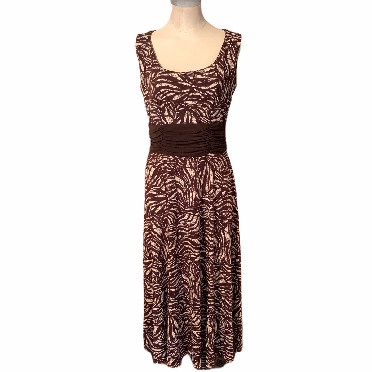dress barn brown dress Barn Red Warm Cotton Waffle Fit and Flare Maxi Dress 62