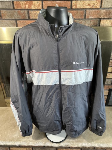 Logo Windbreaker Jacket Coat Mens Size 