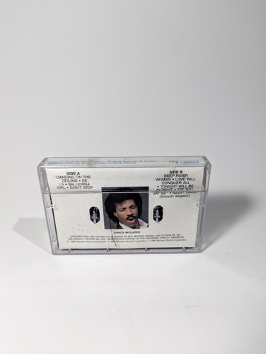 Dancing on the Ceiling by Lionel Richie (Cassette Tape, 1986) (With Lyrics) - Picture 3 of 6