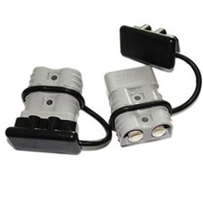 Pair Battery Quick Connect 350a 2/0 Awg Wire Harness Plug Kit With Waterproof Ca