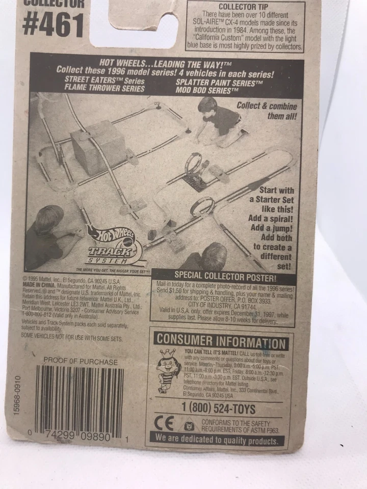 Hotwheels Enforcer.  Collector #461. 1995. - Image 3 of 3