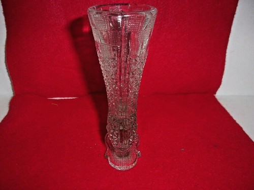 Vintage Hightop Victorian Style ClearGlass Shoe/Boot marked B & H - Picture 6 of 12