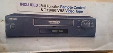 Samsung 1280H Time Lapse Surveillance System Video Cassette Recorder Open Box