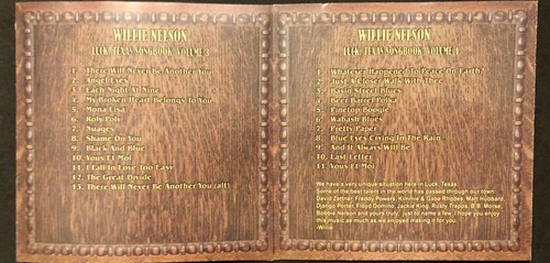 WILLIE NELSON - Luck Texas Songbook -Volume 1-4 LIMITED EDITION 4 CD’s Set - Foto 4 di 8