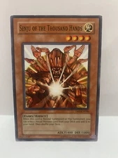 YUGIOH SENJU OF THE THOUSAND HANDS X3 COMMON PLAYED