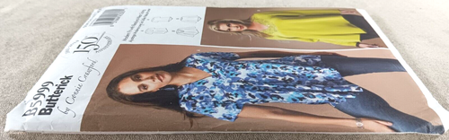 Women's Tunic Top Loose Fit Flowing Sewing Pattern XS S M L XL Unique Cut - Picture 2 of 3