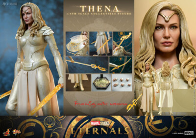 ホットトイズ 1/6スケールアクションフィギュア エターナルズMMS628 Perfcet HotToys 1/6 Mms628 Marvel Eternals Thena In Stock New | eBay