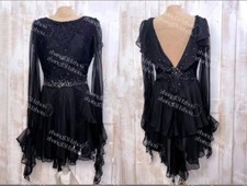 90.Figure skating show suit Custom skating competition suit