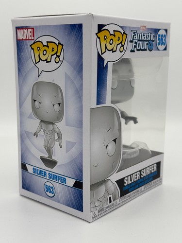 Funko Pop! Marvel Fantastic Four: Silver Surfer #563 con protector - Imagen 5 de 7