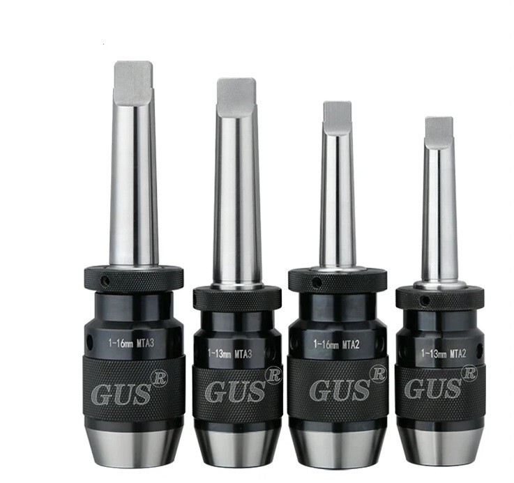 Metal Drill Chuck Tool Holder Self Tightening Steel CNC Machine Milling Parts