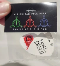 NEW VIP Panic! At The Disco Guitar Pic Set (of 3 Pics)