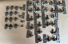 Lot of Mixed Vtg. Assorted Cast Iron Shutter Hinges Multi Mfg. and  Sizes Parts