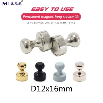 small & large NEODYMIUM MAGNETS SKITTLES ~ Notice Board Fridge Magnet PUSH PINS