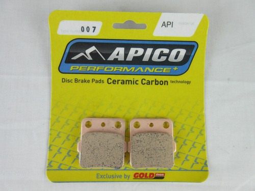 Yamaha YFM250 08-13 rear brake pads 007 apico - 第 1/1 張圖片