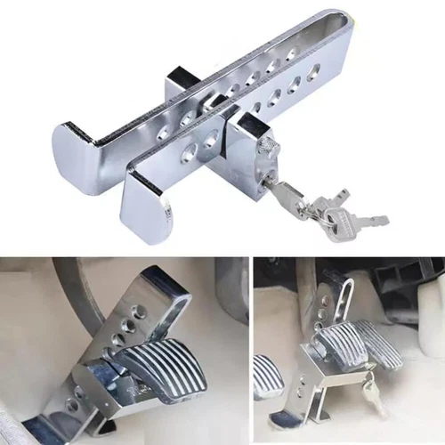 Car Clutch Lock Brake Pedal 12V Car Central Lock Keyless Anti-Theft Security