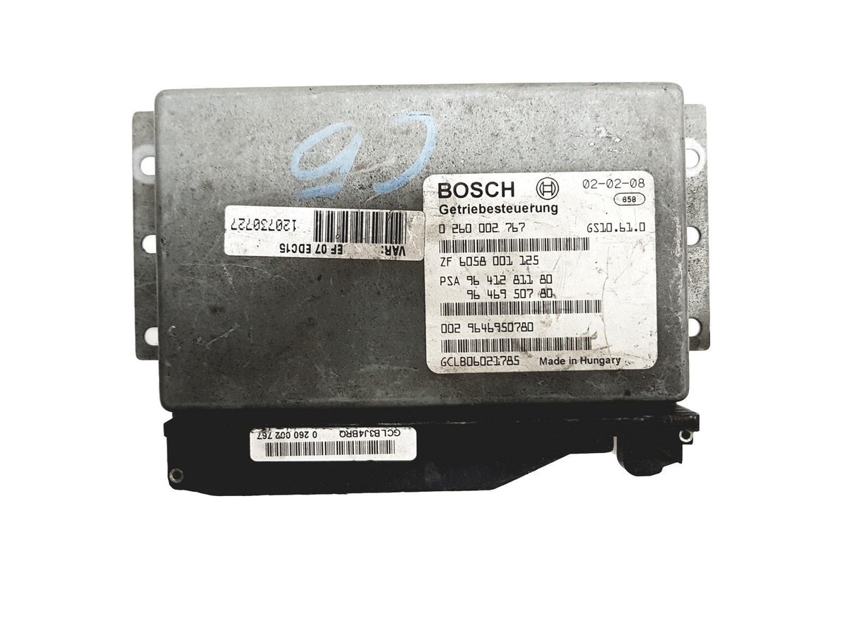 ゆう ECU Bosch 0260002921 9643926680 ZF6058001141 9655359080 | eBay