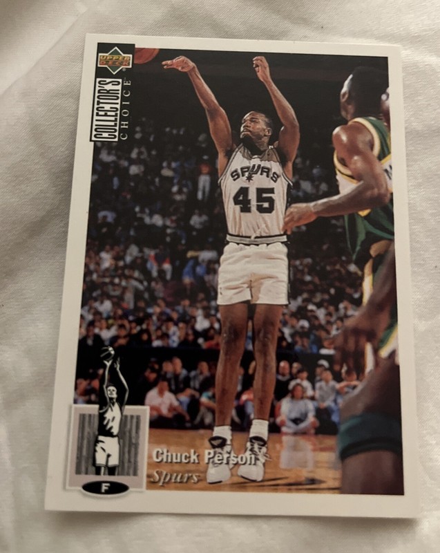 Chuck Person 1994 Collector's Choice #362 San Antonio Spurs