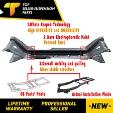 FITS FOR 1980 - 1996 FORD F150 F250 F350 FRONT FRAME TANK MIDSHIP CROSSMEMBER