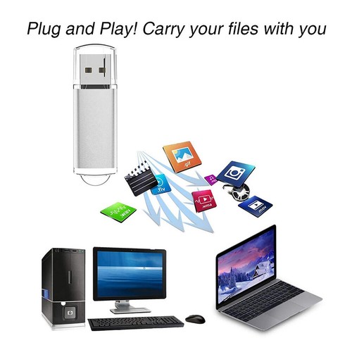 CW10029 Metal USB Flash Drive Clear Cap Zinc Alloy High Speed USB 2.0 Pen Drive - Afbeelding 5 van 33