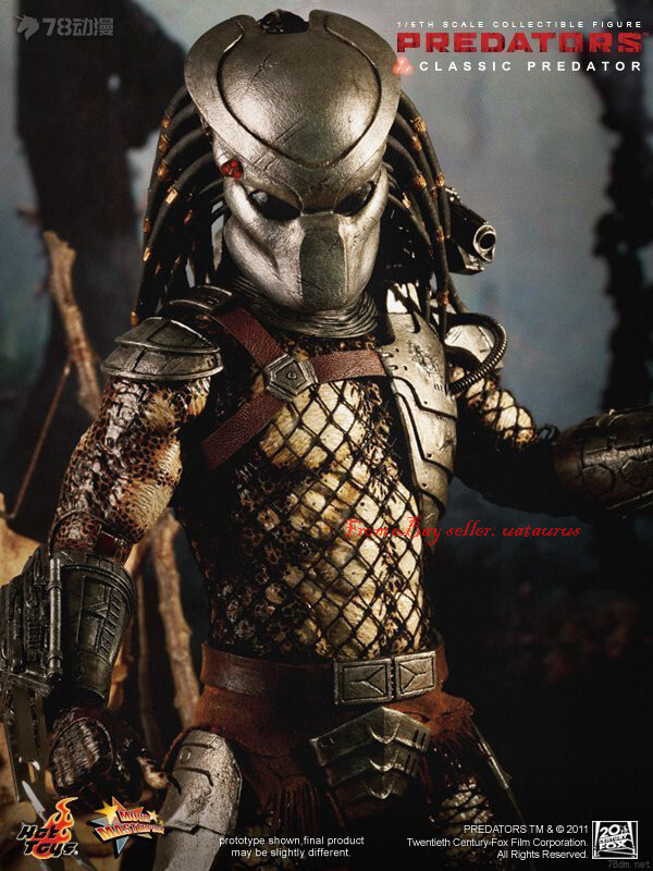 Perfect Hot Toys 1/6 Mms162 Predators Classic Predator In