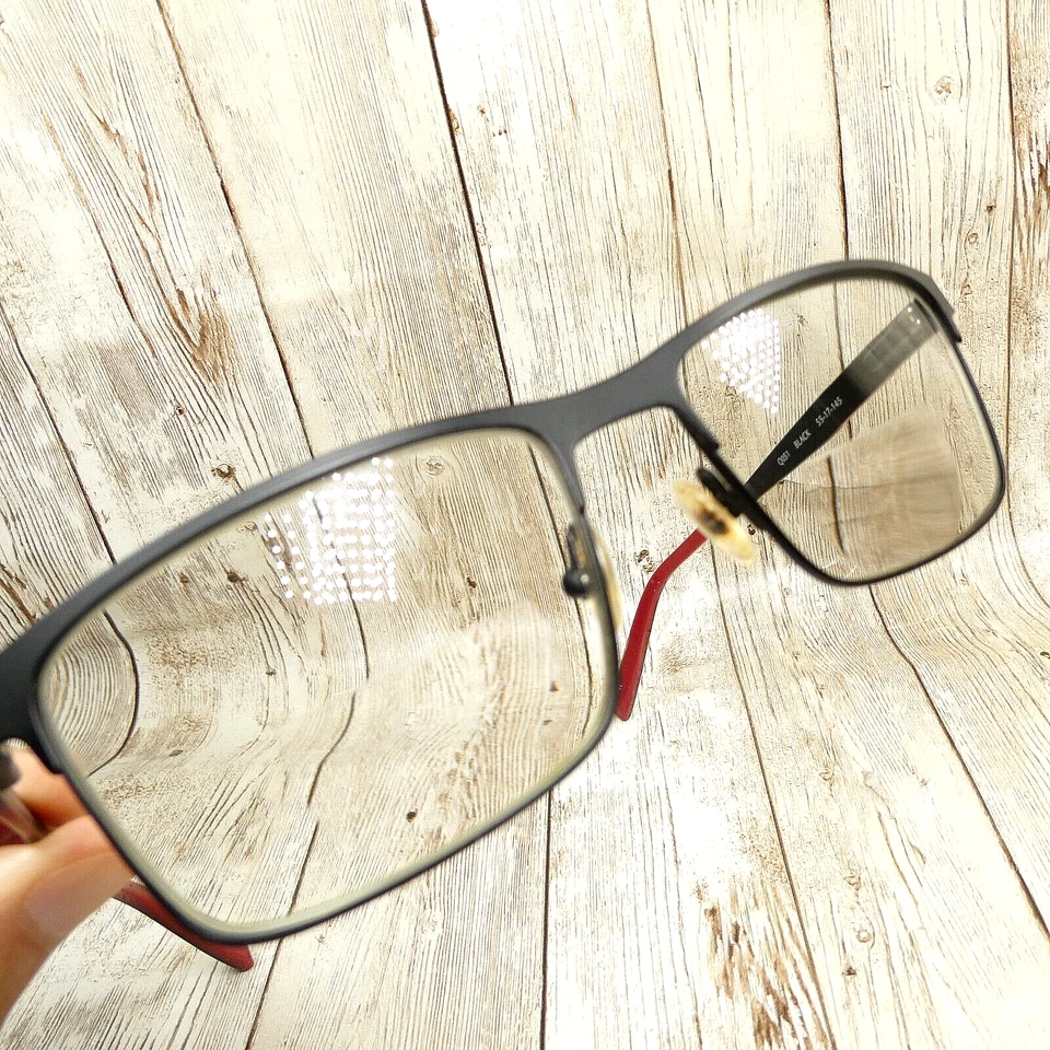 MARCOS Y ESTUCHE Converse de metal mate negro rojo - Q051 negro 55-17-145 Foto 4 de 4