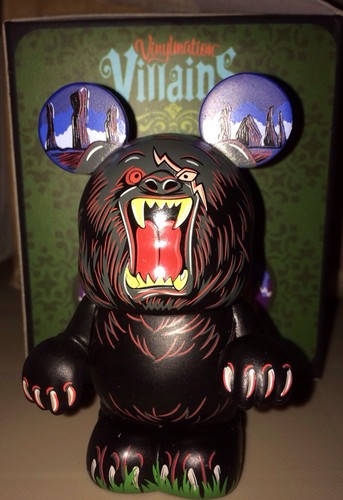 Mor'Du from Brave 3" Vinylmation Villains Series #5 Pixar Bear Mordu Merida - 第 1/1 張圖片