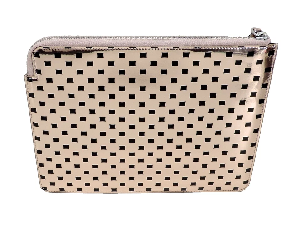 Marc by Marc Jacobs Metallic Zip Tech Pouch Bag Pale Buff Multi New! NWT - Image 3 of 4