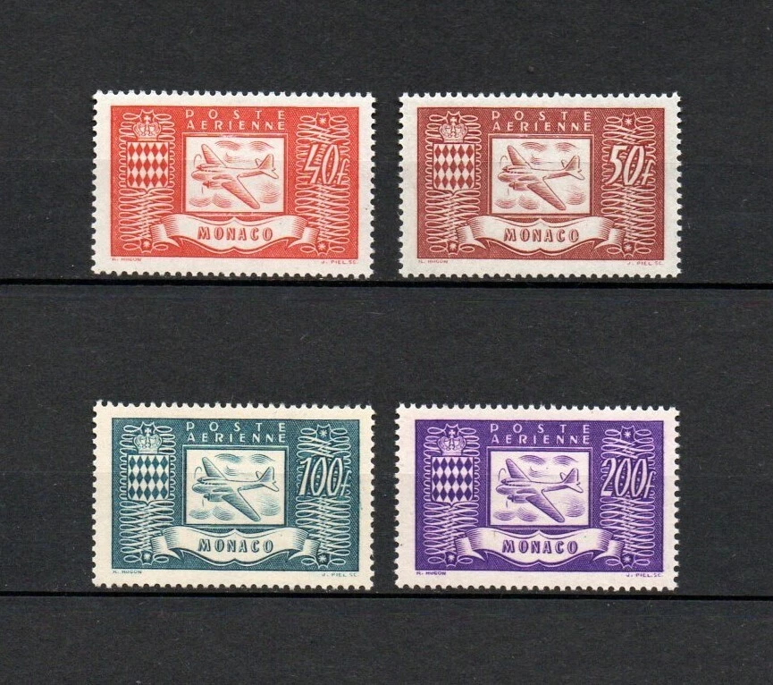 Timbre de Poste Aérienne n° 43 de Monaco neuf