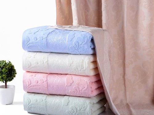 newly listed pure cotton blanket soft towel blanket flower relief throws Retro - Picture 6 of 18
