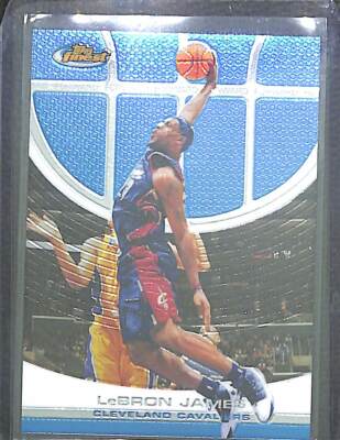 2005-06 Topps Finest #85 LeBron James | eBay