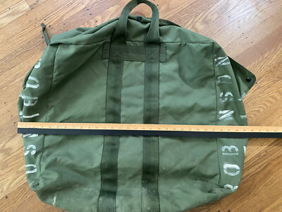 Vintage US Military STENCILED FLYERS KIT BAG | eBay