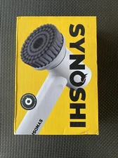 SYNOSHI Rechargeable Cordless Electric Power Spin Scrubber with  Cleaning Heads