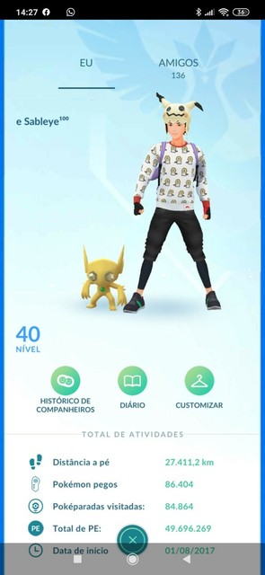 Pokemon Go Account Lvl 40 Ebay
