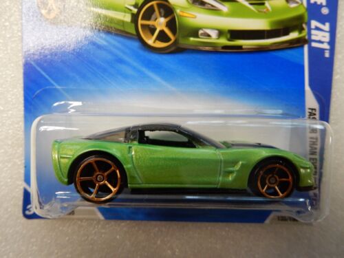 Hot Wheels Faster Than Ever '09 Corvette ZR1 09/10 2009 NIP - Picture 2 of 3