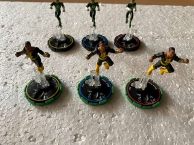 Dc Heroclix Entfesselt Schwarz Adam #079, #080, #081 R/E/ V Set