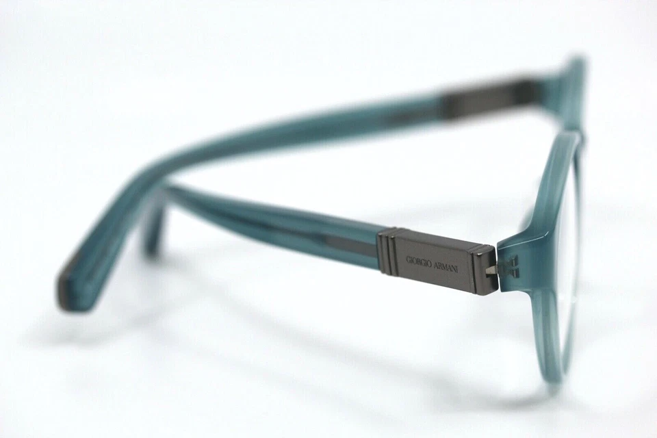 Giorgio Armani AR7002-F 5034 浅青色半透明眼镜 全新 正品 50 — 第 4/4 张图片