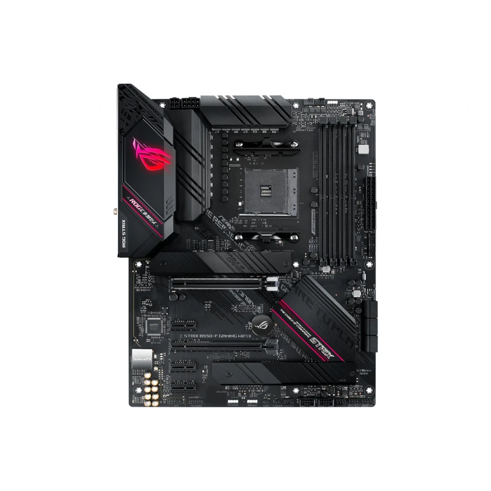 ASUS ROG STRIX B550-F GAMING WIFI II AMD Socket AM4 ATX DDR4 Motherboard - Imagen 3 de 4