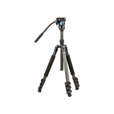 SIRUI ET-1204+VA-5 Easy Traveler Dreibeinstativ Carbon mit Videoneiger VA-5 by