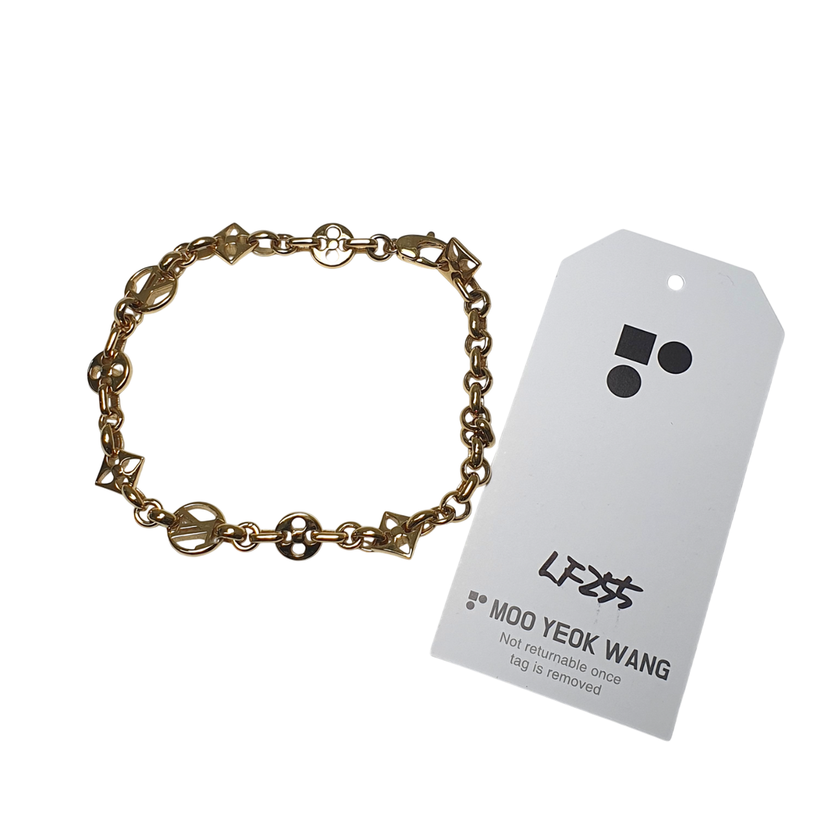 TARIFF FREE Authentic Louis Vuitton Crazy In Rock Bracelet M00376