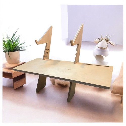 Wooden Laptop Stand For Desk Adjustable - 第 1/4 張圖片