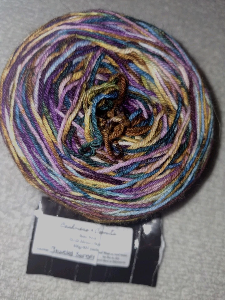 Jeweled Sunset Is A Merino Nylon Blend Sock Weight 437 Yards 6 Available New - Image 3 of 4