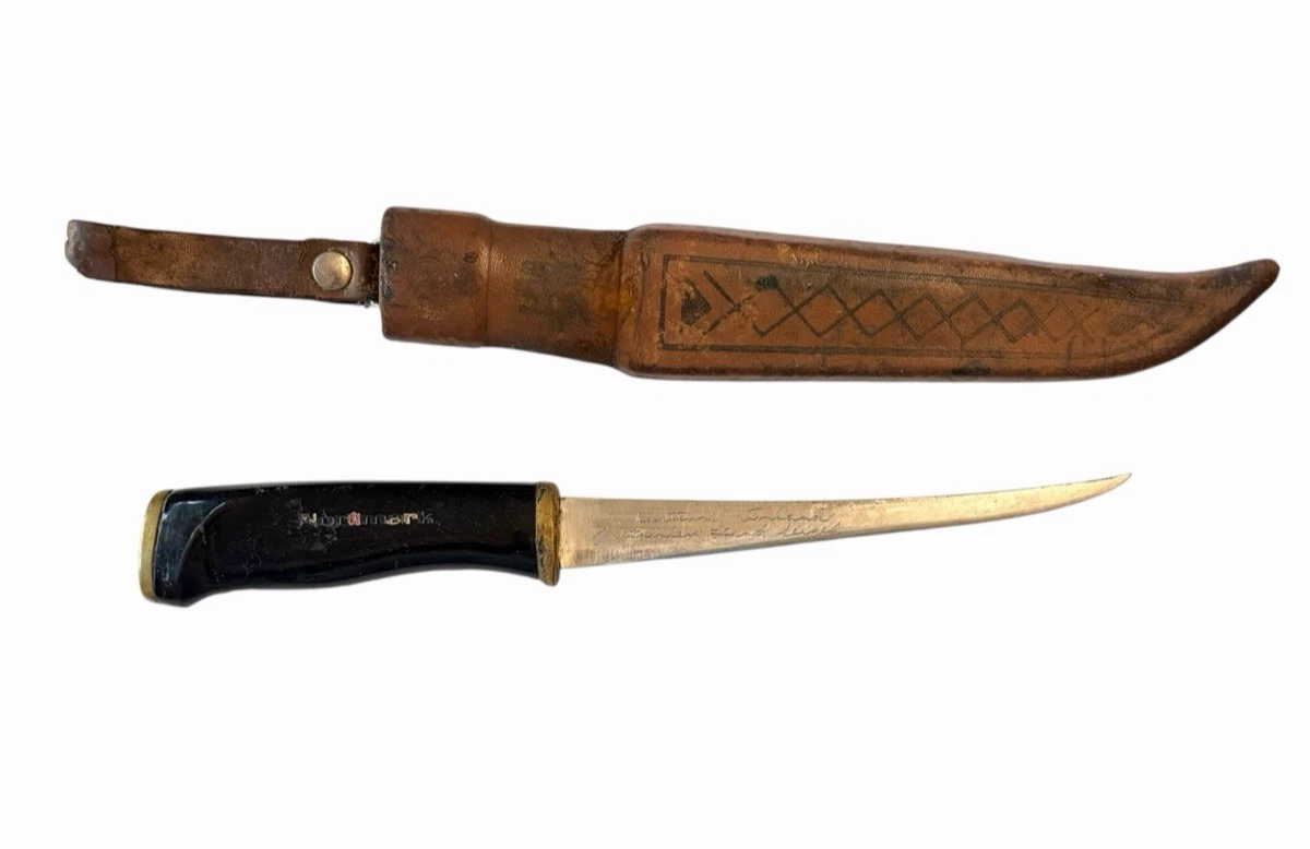 Normark Knife In Collectible Vintage Factory Manufactured Fixed
