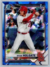2021 Bowman Draft Sapphire Edition #BDC-148 Ryan Holgate